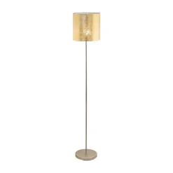 Lampadaire Eglo Viserbella Champagne, 1 Lumiere