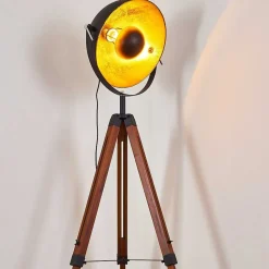 Lampadaire Jupiter Bois Fonce, 1 Lumiere