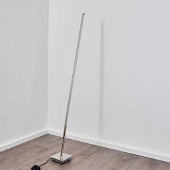 Lampadaire Lovrup Led Acier Inoxydable, 1 Lumiere