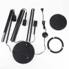 Lampadaire Maiford Noir, 3 Lumieres