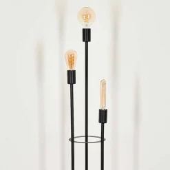 Lampadaire Maiford Noir, 3 Lumieres