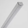 Lampadaire Nagu Led Nickel Mat, 1 Lumiere