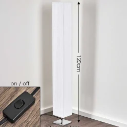 Lampadaire Newtok Chrome, 2 Lumieres
