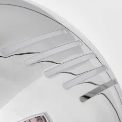 Lampadaire Nikkala Chrome, Blanc, 5 Lumieres