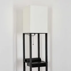 Lampadaire Pambor Noir, 1 Lumiere