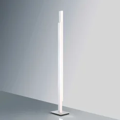 Lampadaire Paul Neuhaus Q-Tower Led Aluminium, 2 Lumieres, Telecommandes
