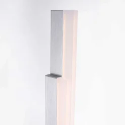 Lampadaire Paul Neuhaus Q-Tower Led Aluminium, 2 Lumieres, Telecommandes