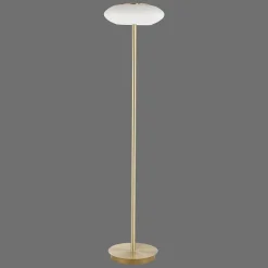 Lampadaire Paul Neuhaus Q-Etienne Led Laiton, 1 Lumiere, Telecommandes