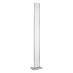 Lampadaire Paul Neuhaus Q-Rosa Led Acier Inoxydable, 1 Lumiere, Telecommandes