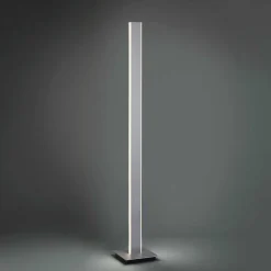 Lampadaire Paul-Neuhaus Q-Adriana Led Aluminium, 2 Lumieres, Telecommandes
