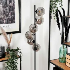 Lampadaire Remaisnil Fume, 6 Lumieres