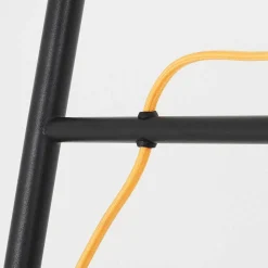 Lampadaire Saillon Noir, 1 Lumiere