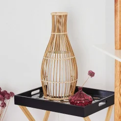 Lampadaire Saranda Brun, 1 Lumiere