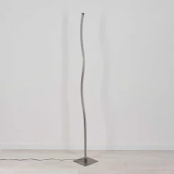 Lampadaire Soyo Led Nickel Mat, 1 Lumiere