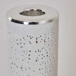 Lampadaire Tumba Led Blanc, 1 Lumiere, Telecommandes, Changeur De Couleurs