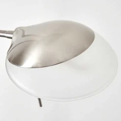 Lampadaire Urama Nickel Mat, 2 Lumieres