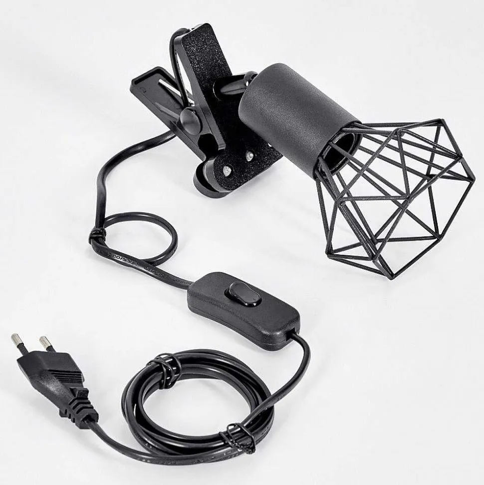 Lampe A Clipper Baripada Noir, 1 Lumiere