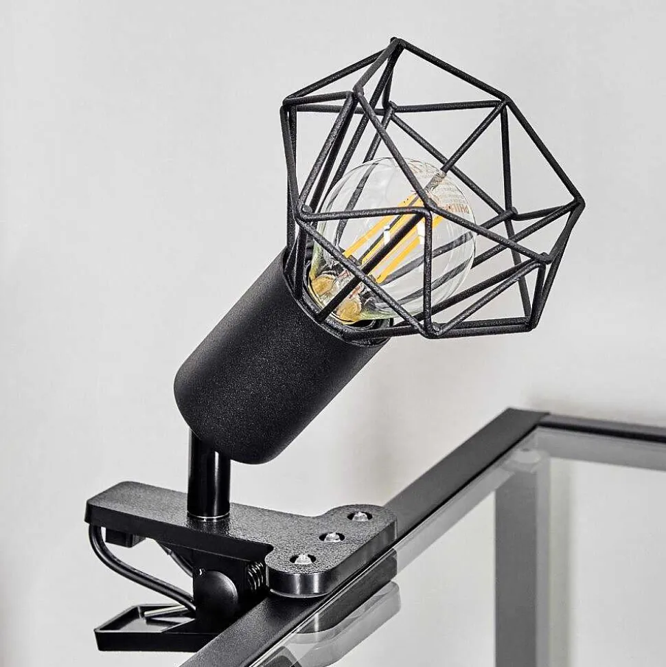Lampe A Clipper Baripada Noir, 1 Lumiere