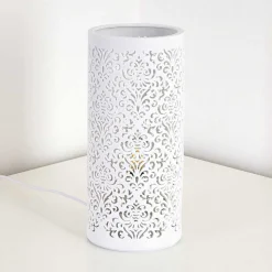 Lampe A Poser Aberjona Blanc, 1 Lumiere