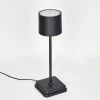 Lampe A Poser Cajas Led Noir, 1 Lumiere