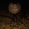 Lampe A Poser Eglo Z_Solar Led Or, Noir, 1 Lumiere