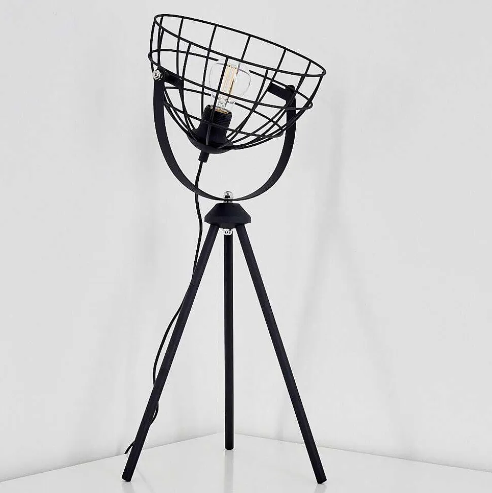 Lampe A Poser Flambeau Noir, 1 Lumiere
