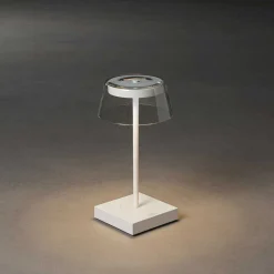 Lampe A Poser Konstsmide Scilla Led Blanc, 1 Lumiere