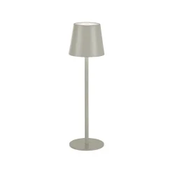 Lampe A Poser Leuchten Direkt Euria Led Gris, 1 Lumiere