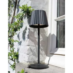 Lampe A Poser Lucide Justine Led Noir, 1 Lumiere
