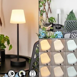 Lampe A Poser Maza Led Noir, 1 Lumiere