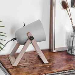 Lampe A Poser Novilly Bois Clair, 1 Lumiere