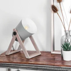 Lampe A Poser Novilly Bois Clair, 1 Lumiere
