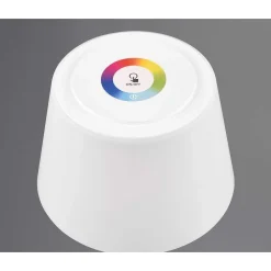 Lampe A Poser Reality Sanchez Led Blanc, 1 Lumiere, Changeur De Couleurs