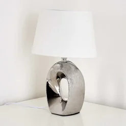Lampe A Poser Rovio Argente, 1 Lumiere