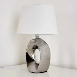 Lampe A Poser Rovio Argente, 1 Lumiere