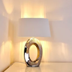 Lampe A Poser Rovio Argente, 1 Lumiere