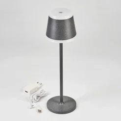 Lampe A Poser Walt Led Anthracite, 1 Lumiere