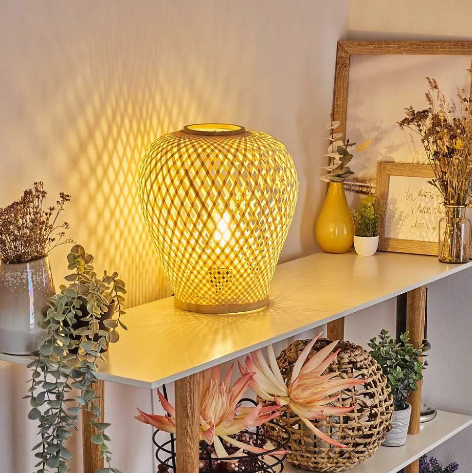 Lampe De Table Alavi Ecru, 1 Lumiere