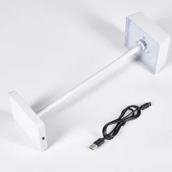 Lampe De Table Algeraz Led Blanc, 1 Lumiere