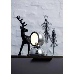Lampe De Table Artemide Eclisse Argente, 1 Lumiere