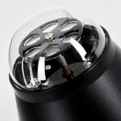 Lampe De Table Atabueira Led Noir, 1 Lumiere, Changeur De Couleurs