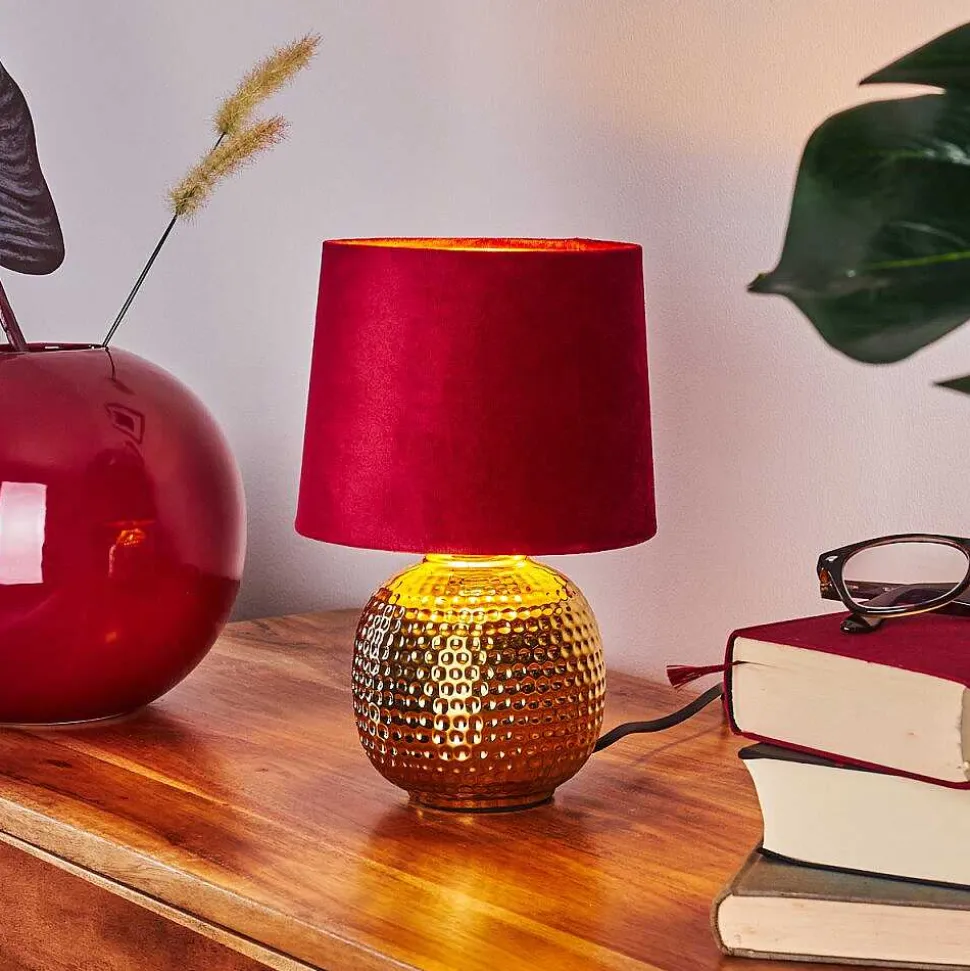 Lampe De Table Beddie Or, 1 Lumiere