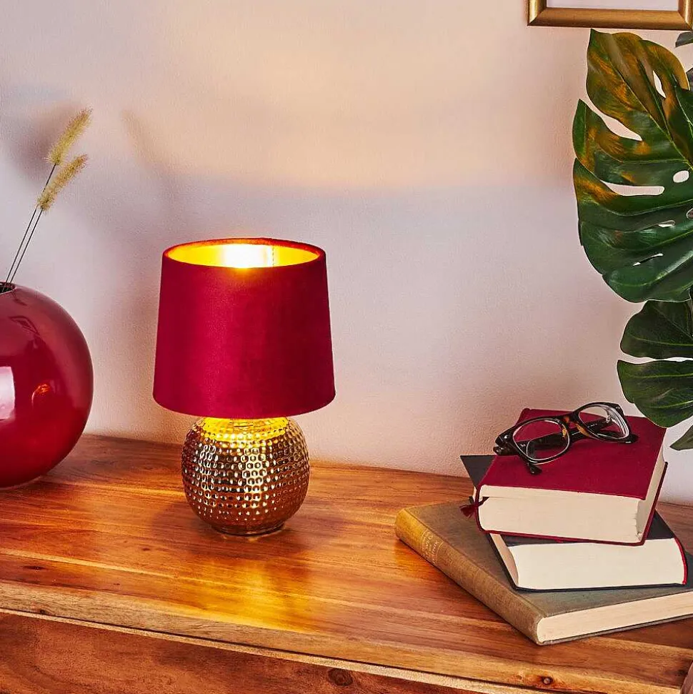 Lampe De Table Beddie Or, 1 Lumiere