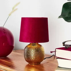 Lampe De Table Beddie Or, 1 Lumiere