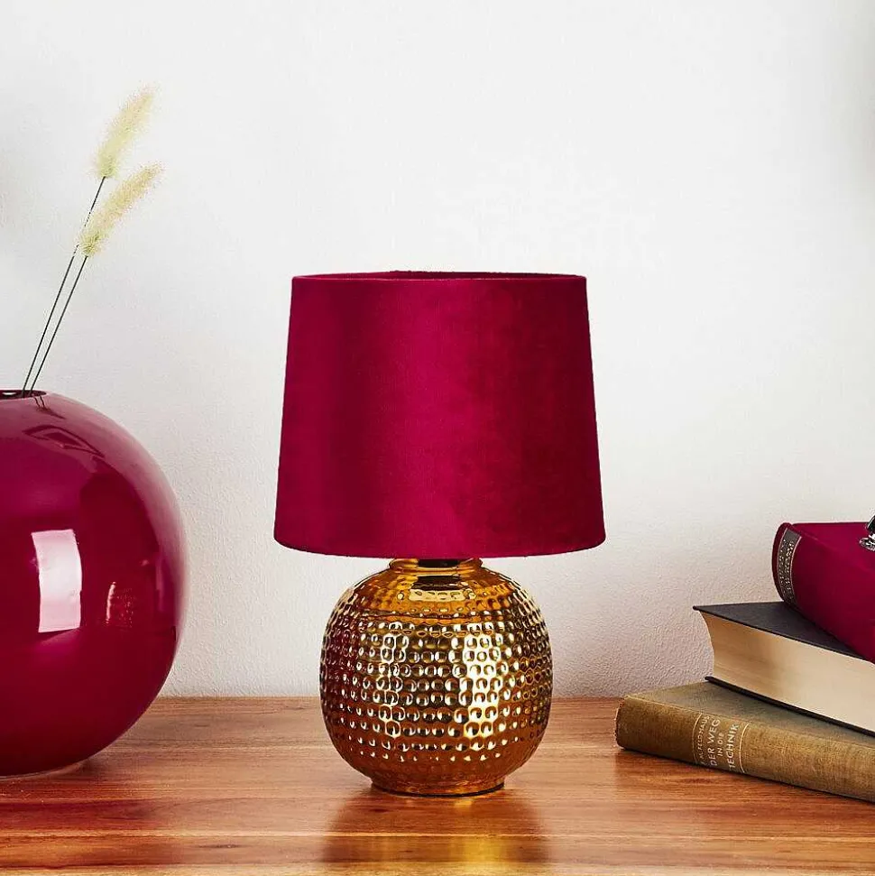 Lampe De Table Beddie Or, 1 Lumiere
