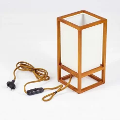 Lampe De Table Blandin Ecru, 1 Lumiere