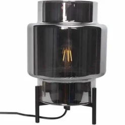 Lampe De Table By Rydens Ebbot Noir, 1 Lumiere