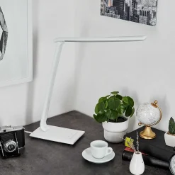 Lampe De Table Chozendo Led Blanc, 1 Lumiere