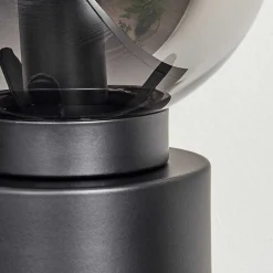 Lampe De Table Flawil Noir, 1 Lumiere