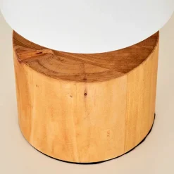 Lampe De Table Geneva Ecru, 1 Lumiere